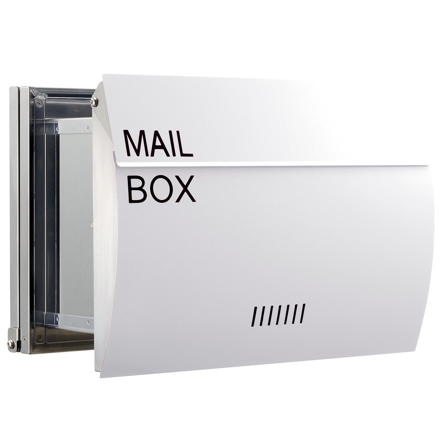 ポスト LEON MB0310　 郵便ポスト ステンレス デザイン 日本製 Amazon.co.jp: LEON (レオン) MB0310 郵便ポスト 埋め込み型 後ろ出し